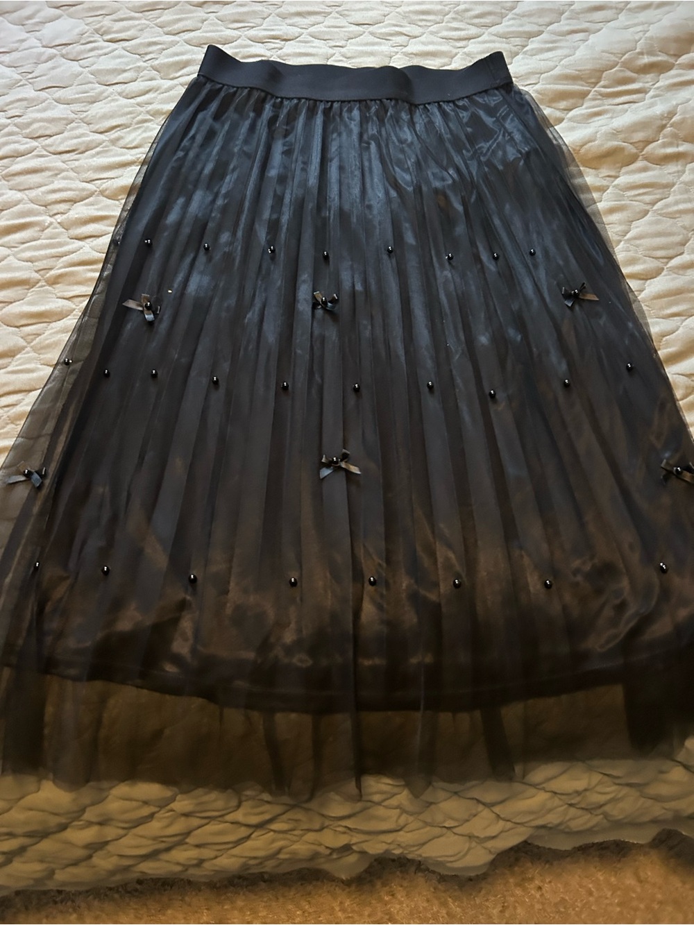 Nanette lepore bow skirt medium